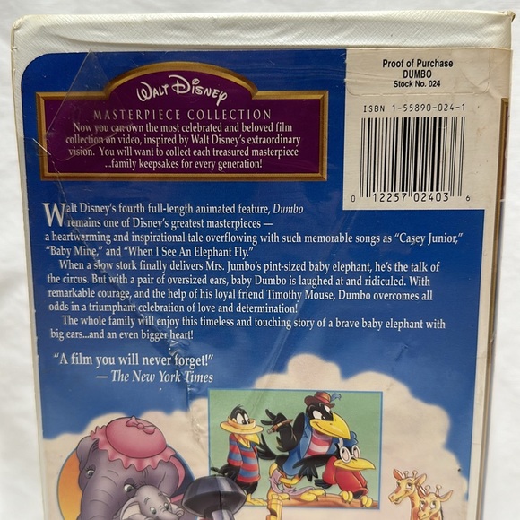Dumbo VHS - Picture 5 of 11